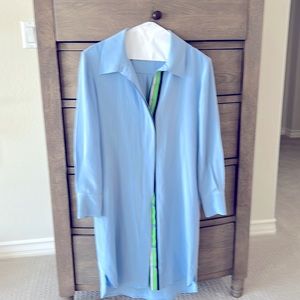 DVF silk shirtdress